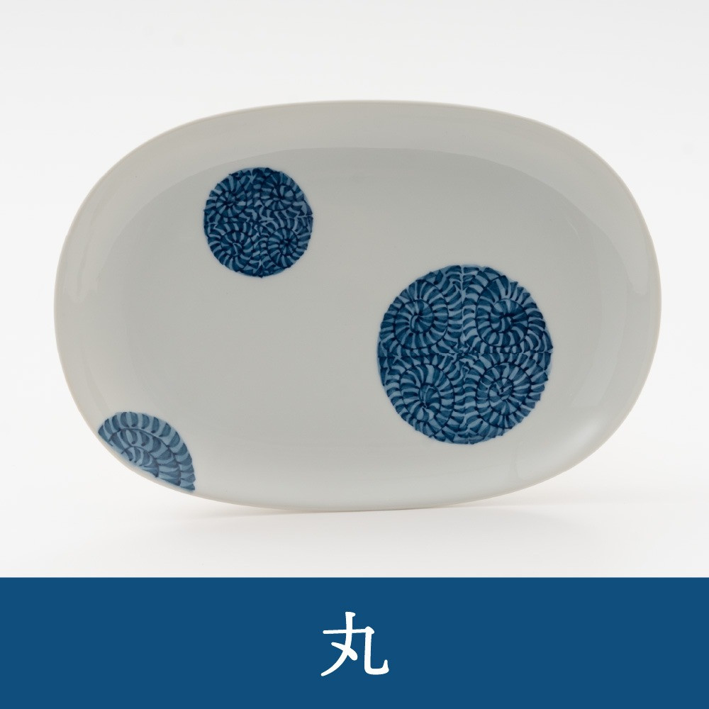 4種類のうちご希望の柄の皿を1個お届けします。(丸・3本・横一本・富士山)