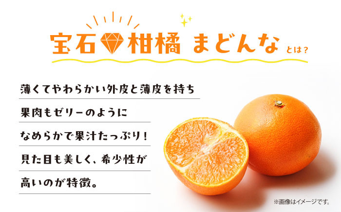 愛媛オリジナル品種、宝石みかん「まどんな」果汁100%ストレートジュース（720ml×2本）