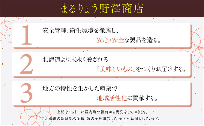 まるりょう割烹 味付け数の子 2種セット4個入(白醤油味・明太風味) F21H-476