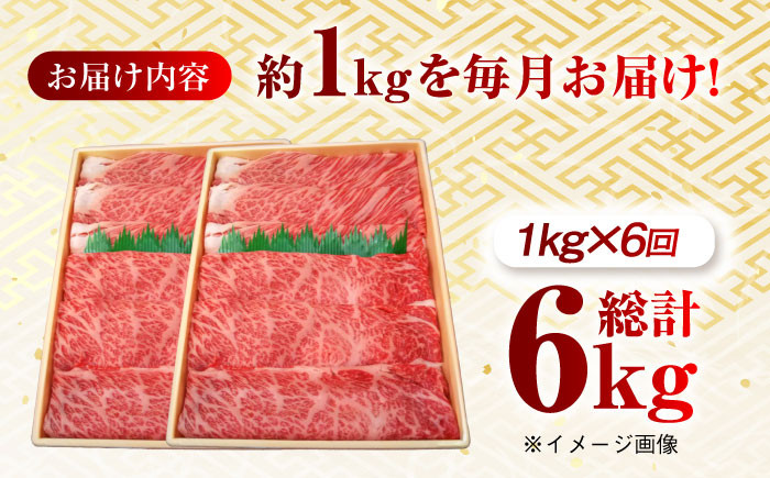 肉 牛 和牛 ロース すき焼き 西海市 長崎 九州 定期便