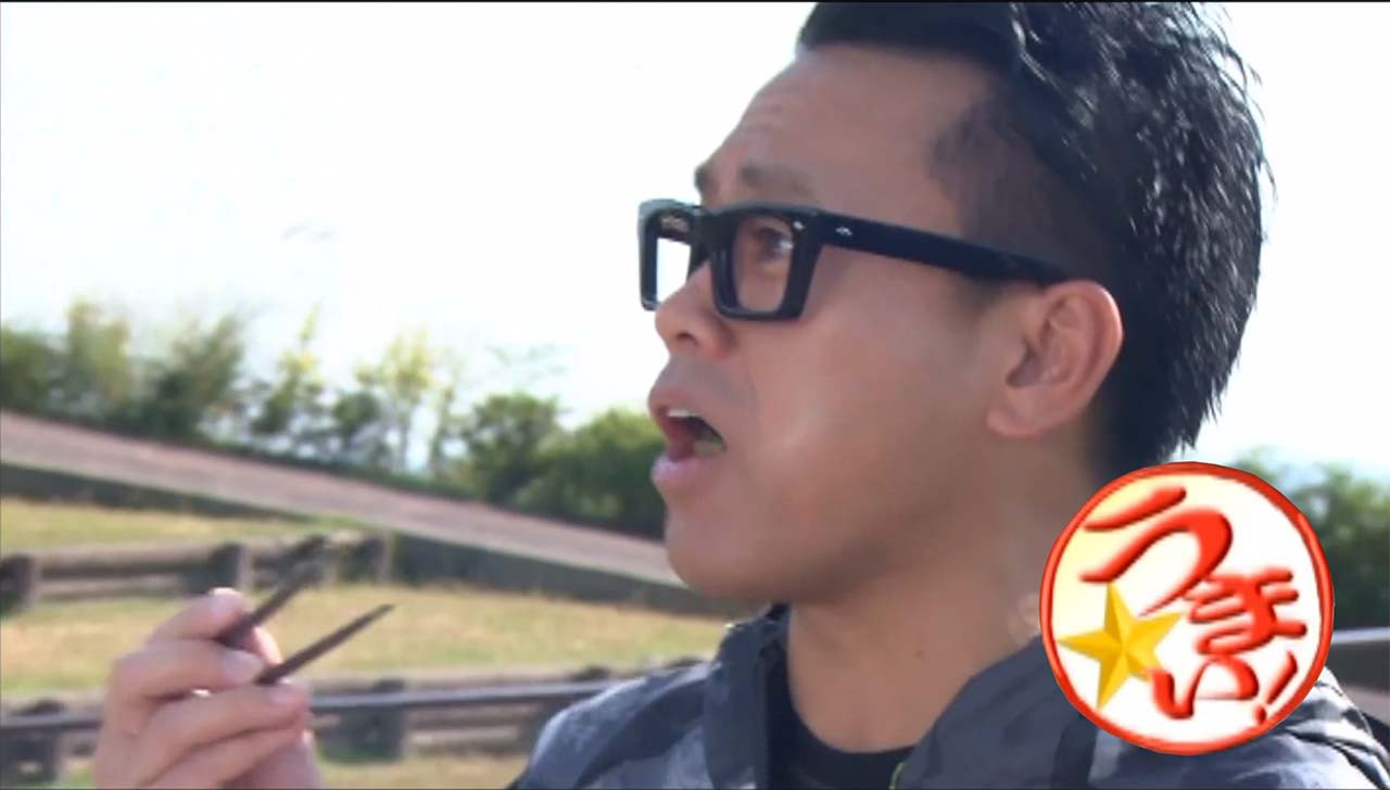 日本テレビの満点青空レストランにて当社の「葉にんにくぬた」が紹介され、宮川大輔さんから「うまいっ！」と大絶賛頂きました。