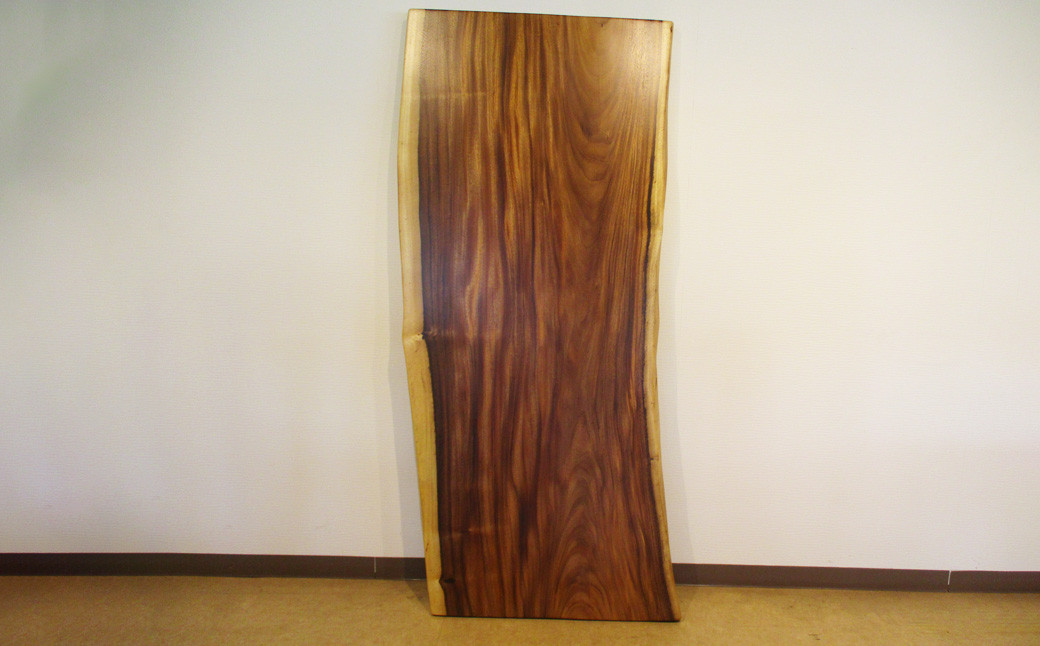 #-603【モンキーポッド】 一枚板 ダイニングテーブル＋脚