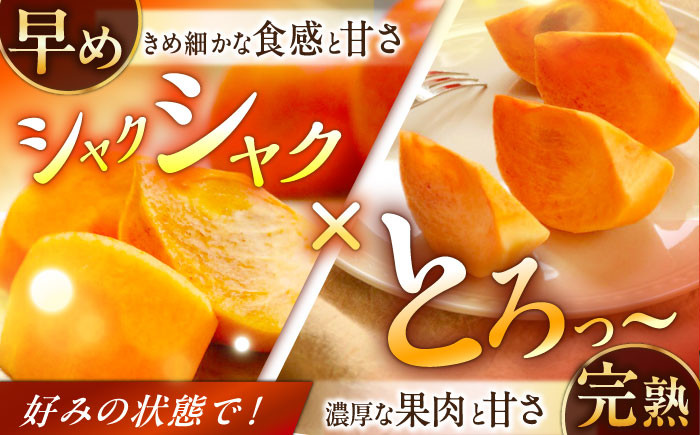 有袋富有柿「媛のふゆ」　2Lサイズ 約3㎏箱入（12玉入り）