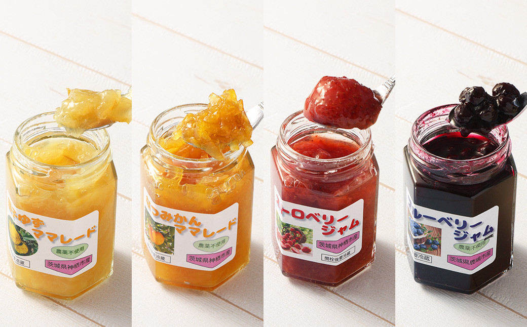 季節の ジャム 150g×4個セット 約600g