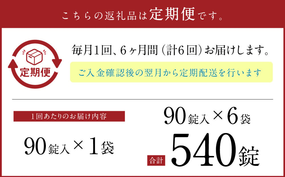 【6ヵ月定期便】【薬用 入浴剤】長湯ホットタブ Classic 90錠入