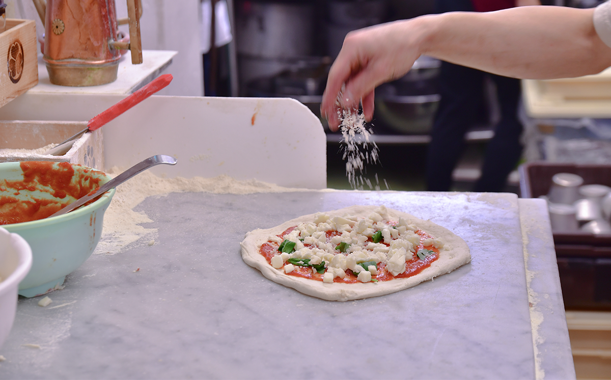 本場のナポリピッツァ