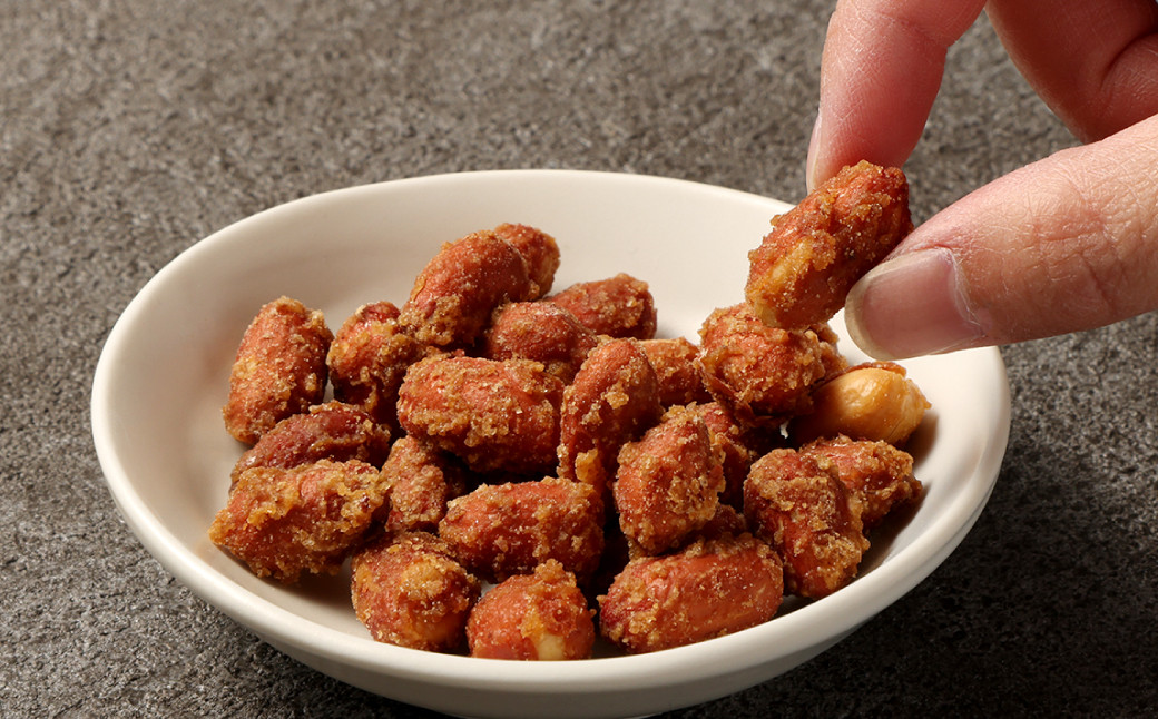 徳之島 天城町 平瀬製菓 みそピーナッツ 570g(190g×3袋) 黒糖 お菓子 ピーナッツ