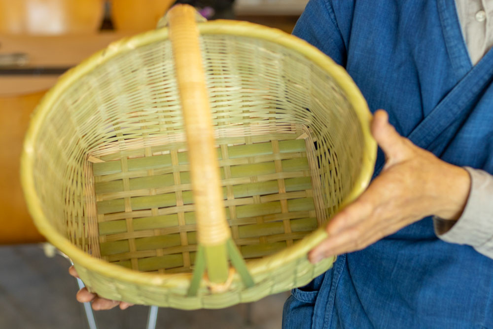 イカダ底を力竹で補強