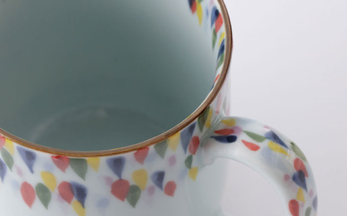 【葉月窯】マグカップ 雨だれ [UCS016]