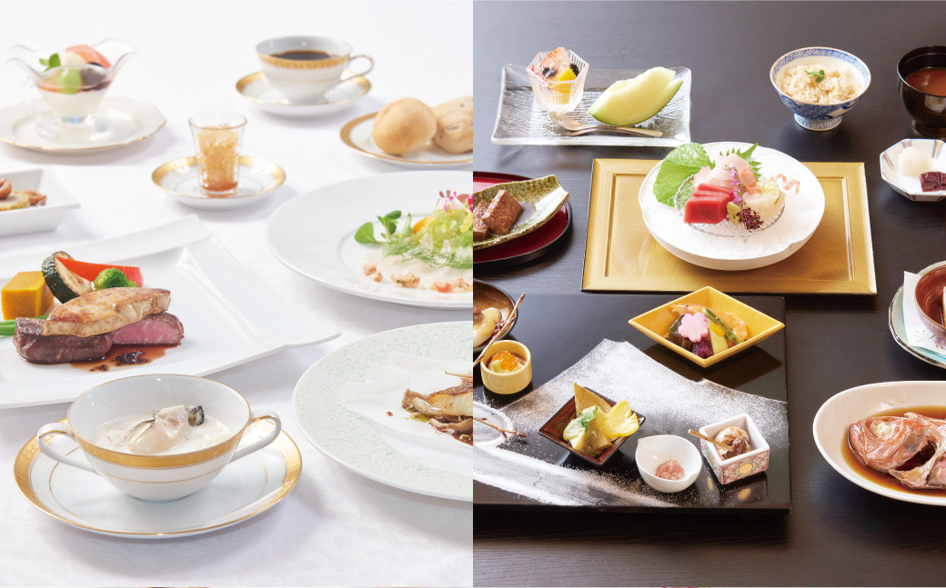 静岡カントリー浜岡コース＆ホテル【ペア・ディナー券（フレンチor日本料理）】