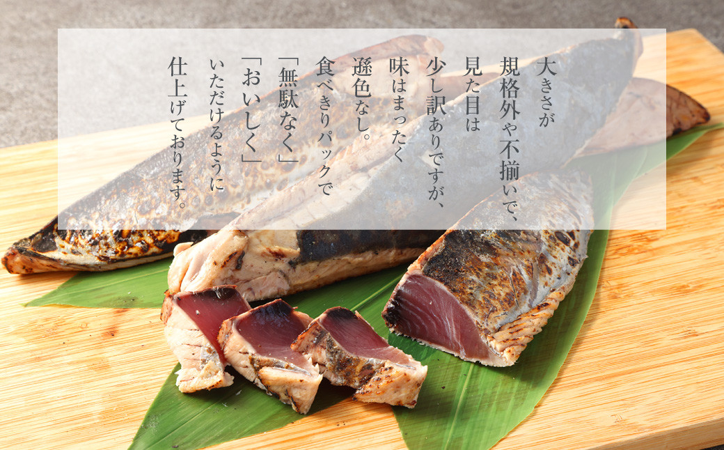 【訳あり】 カツオたたき(お刺身) 3.3kg（たれなし）