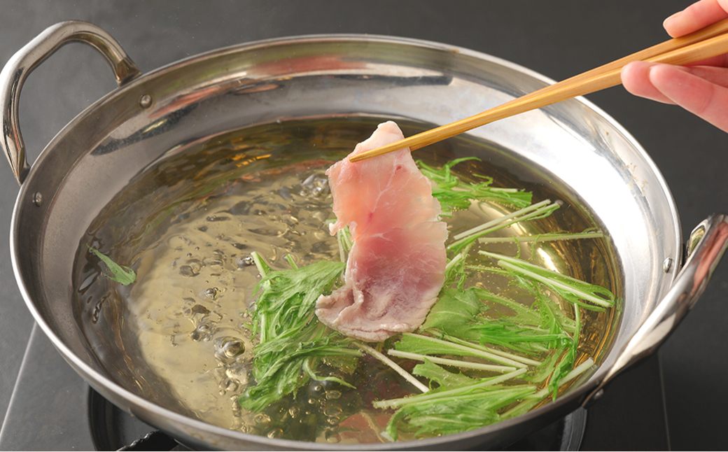 【1ヶ月毎3回定期便】 モンヴェールポークしゃぶしゃぶ贅沢セット 3種類 計6kg(2kg×3回) 豚肉 冷凍