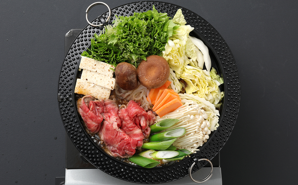 【3ヶ月毎2回定期便】 くまもとあか牛 すき焼き用スライス 計約1kg(約500g✕2回) 和牛 牛肉