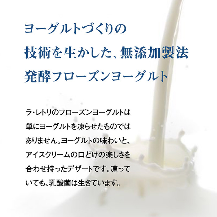 【定期便：全6回】【無添加】北海道 フローズンヨーグルト×12個