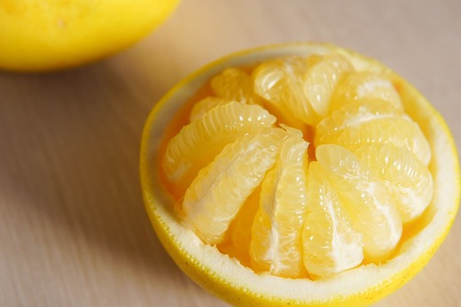 果肉はプリプリ、酸味とさわやかな香りが口いっぱいに広がります。