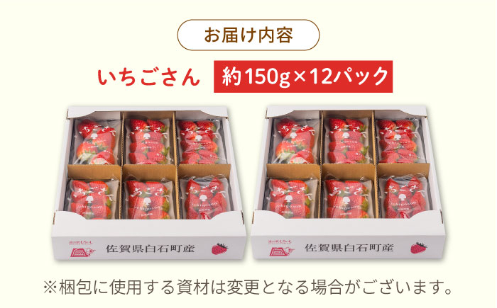 旬のいちごさんを贅沢にお届け！