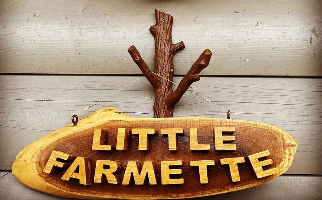 その名の通り「小さくてかわいい農園」🌳自然の中で大切に育てています