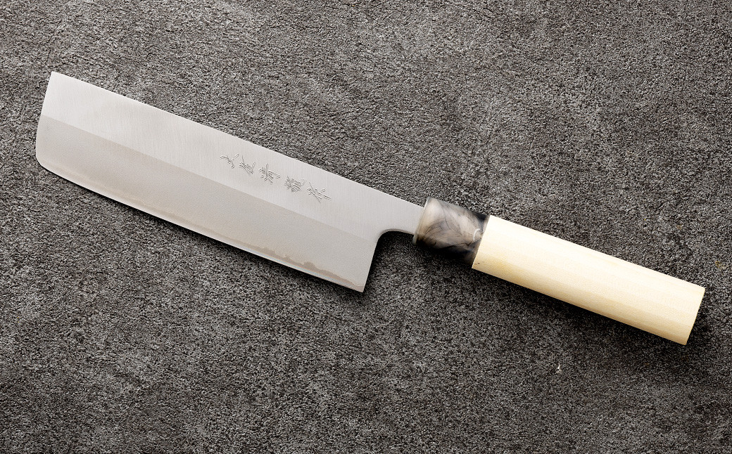 【土佐打刃物】磨菜切 包丁 16.5cm（両刃）