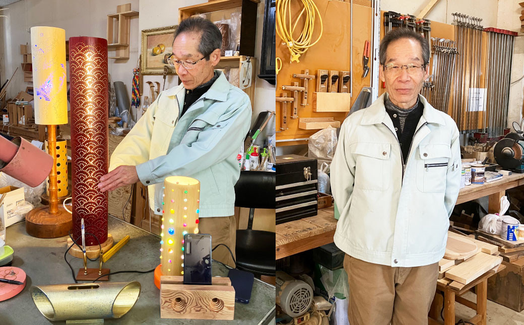 竹製カラフルスピーカー 1台