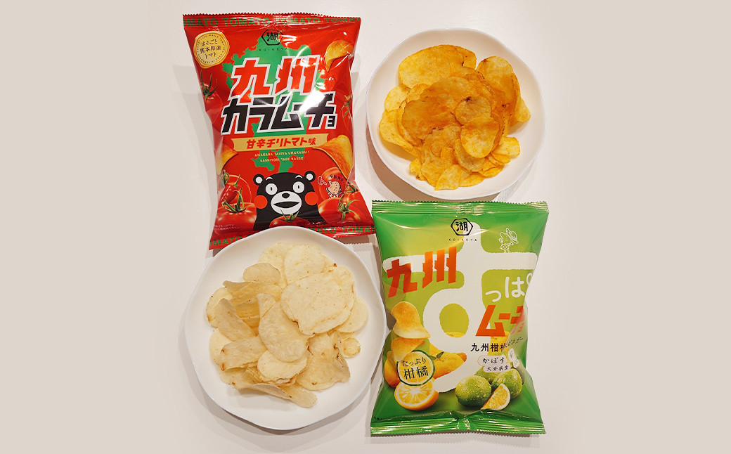 湖池屋 九州 カラムーチョ ＆ すっぱムーチョ 合計24袋セット