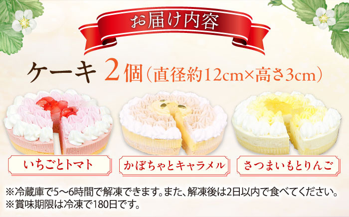 スイーツ ケーキ 野菜 デザート