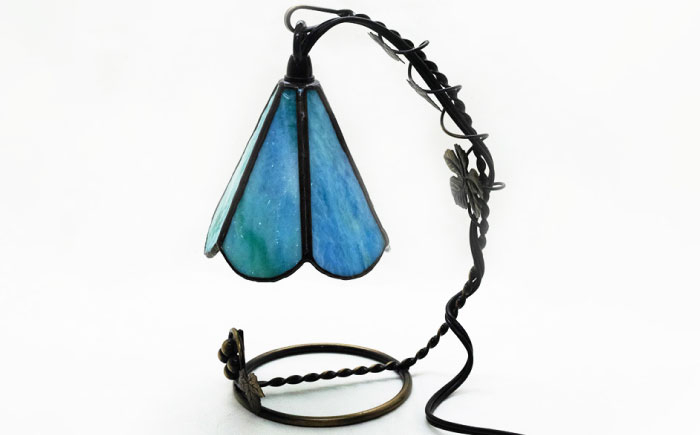 ランプ ガラス インテリア 照明 ヴァインランプ 緑 ステンドグラス 長崎