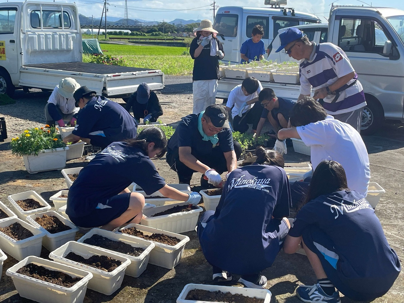 ボランティア活動も頑張ります！