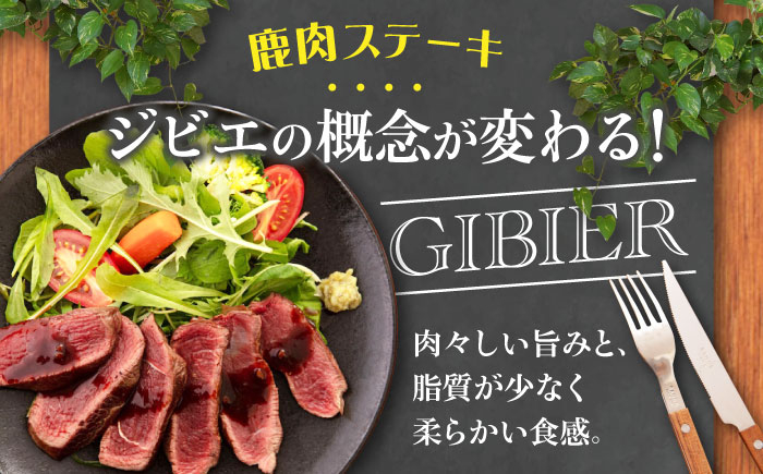 ステーキ2種セット ジビエ 鹿 モモ セット ステーキ 赤身 冷凍 冷凍配送 定期便