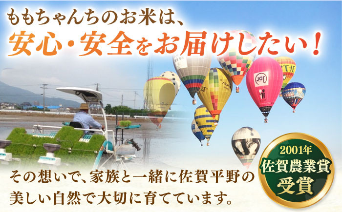 ももちゃんちのお米 ヒヨクモチ 精米 10kg ( 5kg×2袋 ) 【ももさき農産】 [HCG003]