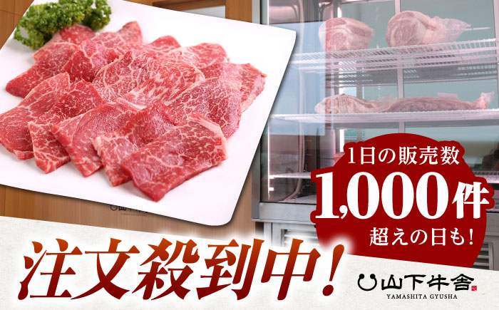 佐賀牛 赤身 ( モモ ) 焼肉用 800g ( 400g×2パック )【山下牛舎】 [HAD057] 牛肉 肉 精肉 赤身