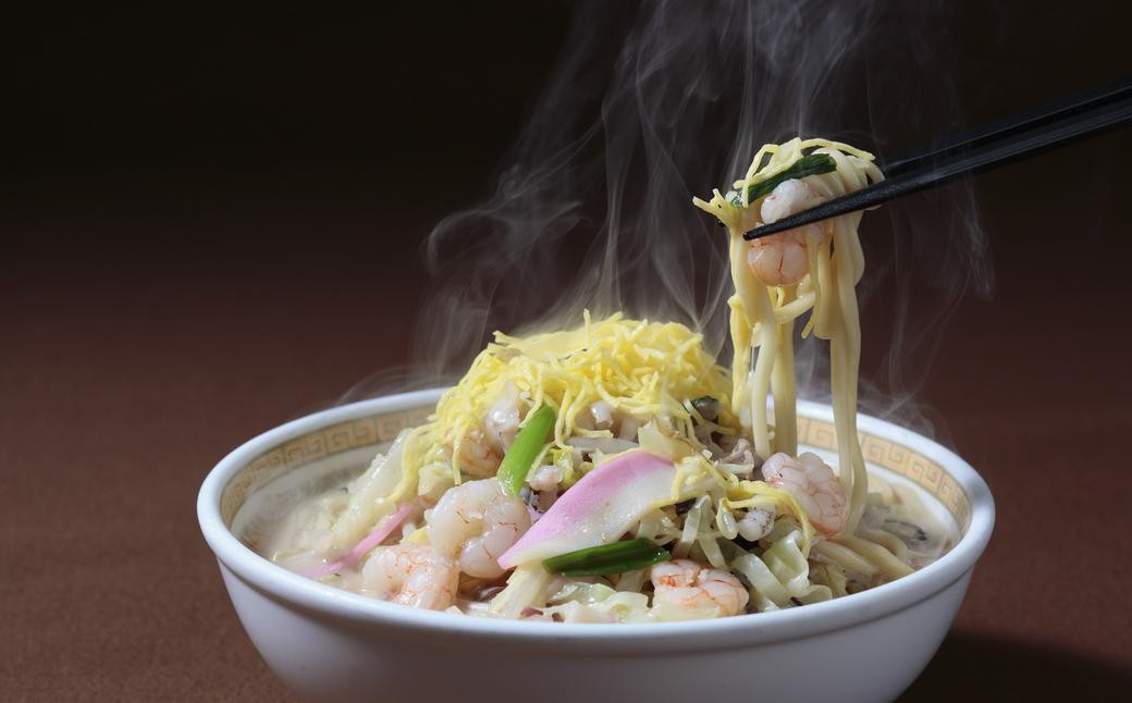 ちゃんぽんセット 8食 四海楼 長崎ちゃんぽん発祥 スープ付