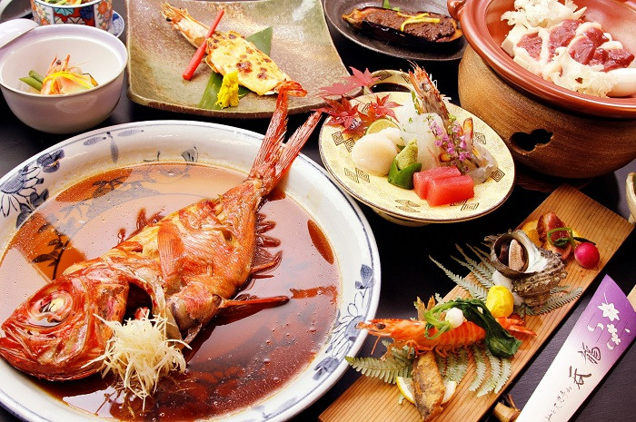 季節のお料理（イメージ）
地産の旬の素材でご用意致します。