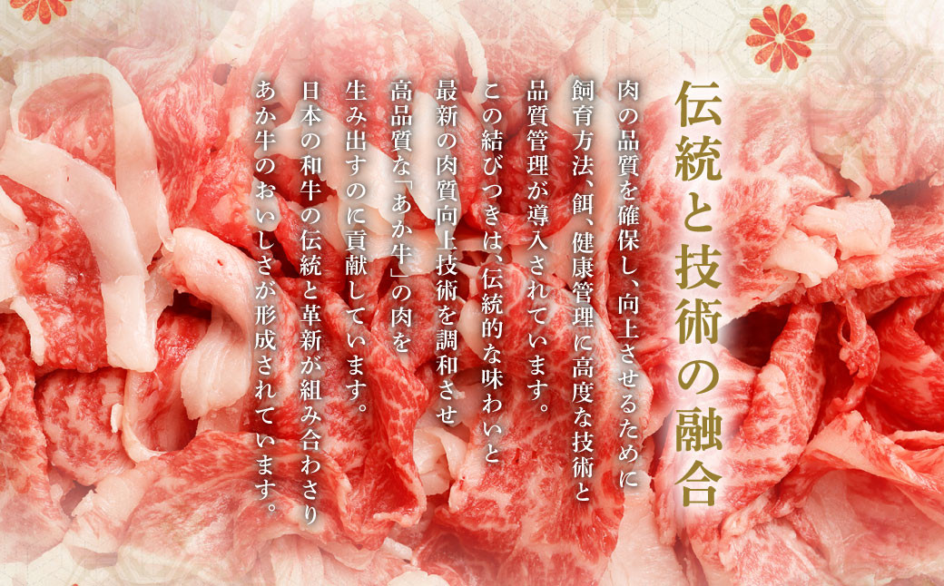 【 11回 定期便 】くまもと あか牛 切り落とし 1.2kg