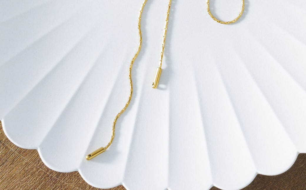 お届けはネックレスのみです。お皿はつきませんのでご了承ください