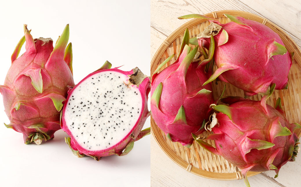 徳之島 天城町産 ドラゴンフルーツ 赤白混合 約2kg