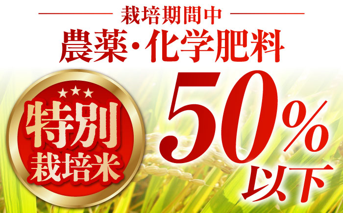 【安心・安全な佐賀の米】＜全6回定期便＞特別栽培米「夢しずく」玄米10kg【だいちの家】[HAG025]