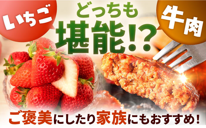 いちご旬の時期3月より配送開始！赤身ブランドの「白石牛」も組み合わせた贅沢定期便