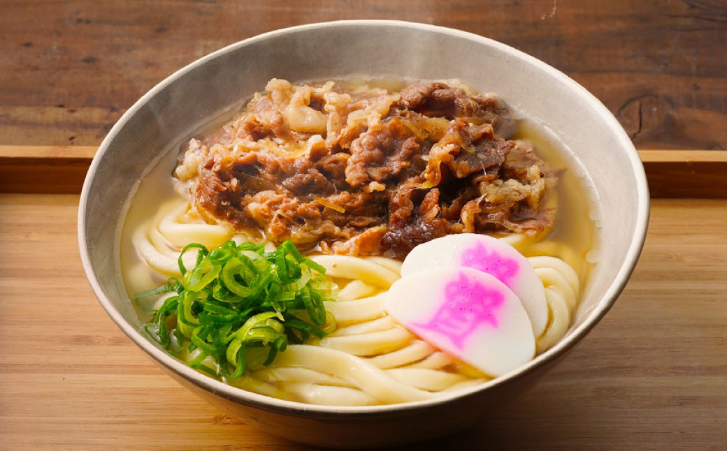 【定期便3カ月】 資さん肉うどん（15人前）×3回