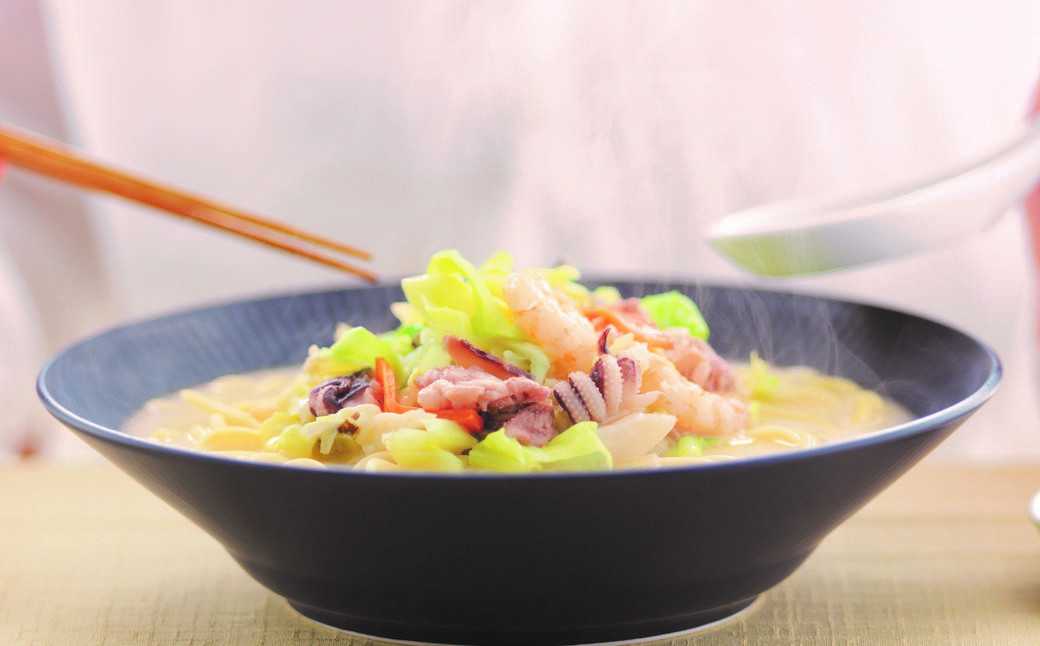 【贈答用】【具材付き】長崎 ちゃんぽん 6人前 / チャンポン 長崎ちゃんぽん 太麺 麺類 麺  長崎名物