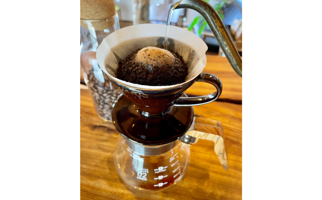 長崎でいちばん南の喫茶店 《豆》自家焙煎珈琲豆 200g×2袋 コーヒー 合計約400g / 珈琲 中深煎り 長崎県 長崎市