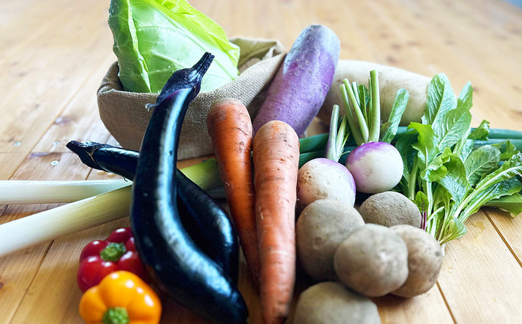 【有機JAS認定】【5ヶ月隔月定期便】季節の野菜詰め合わせ ~有機野菜セットC~