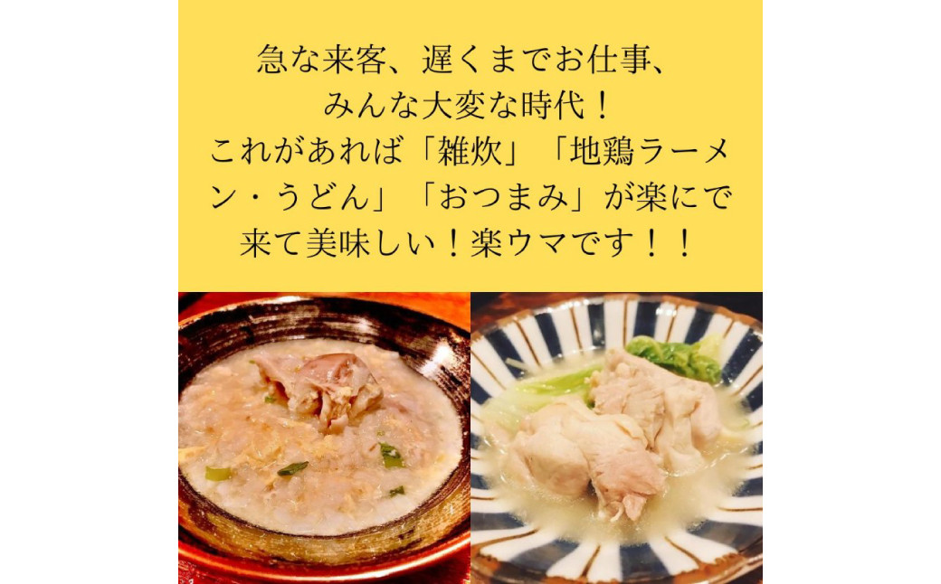 長崎県産 対馬地鶏 鍋セット(2~3人前) / モモ ムネ 白湯スープ ジューシー 惣菜 冷凍