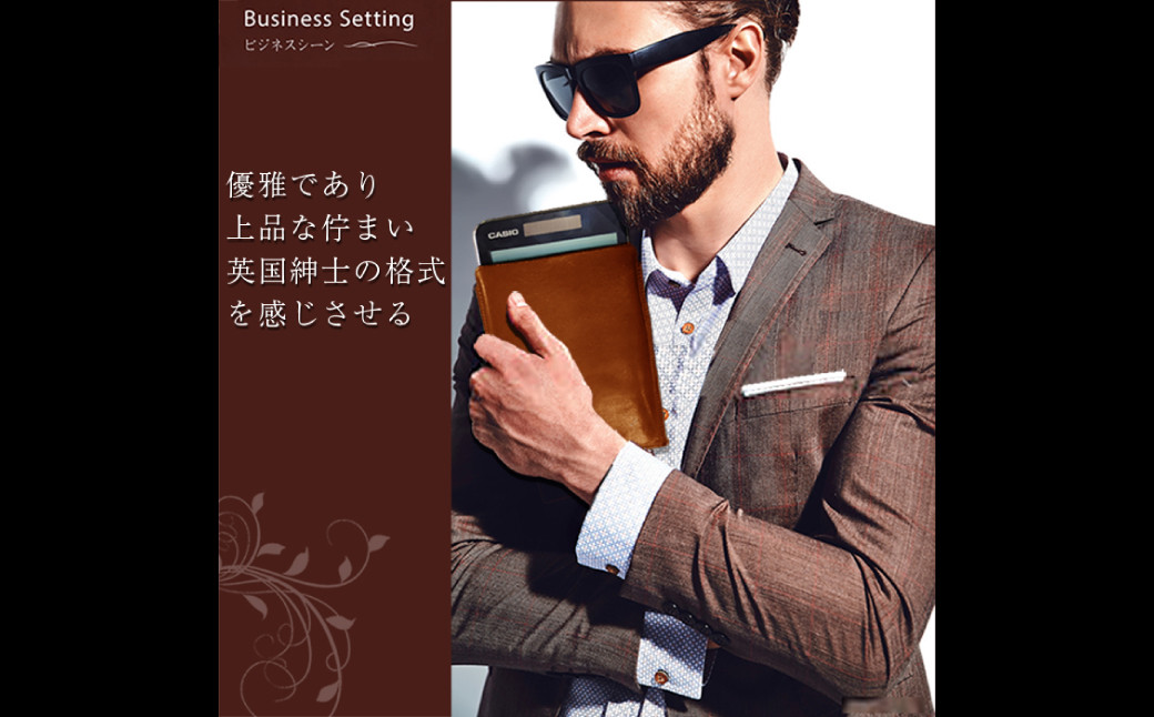電卓 ケース 牛本革 カシオ プレミアム 電卓 専用 ケース CASIO CALCULATOR S100 CAMEL
