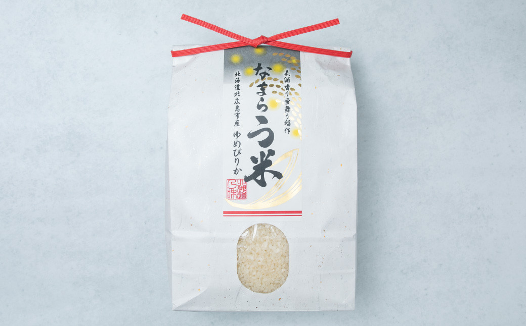 【10ヶ月定期便】なまらう米(ゆめぴりか) 3kg(3kg×1パック) 合計30kg