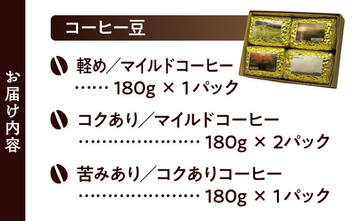 コーヒー豆 詰め合わせ 神奈川県 特産品 コーヒー ブラジル インドネシア コロンビア エチオピア