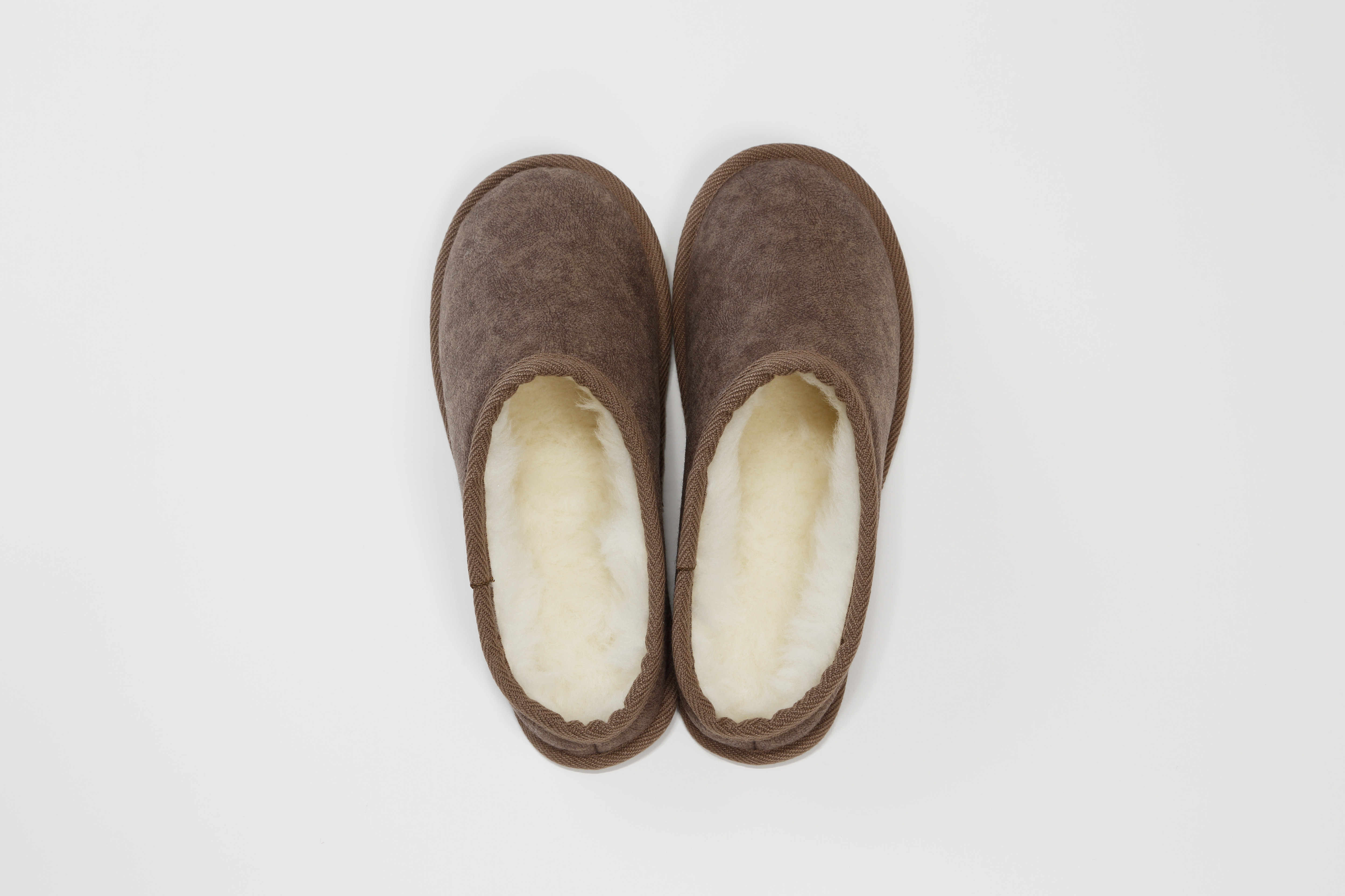 メリノンのスリッパ（カラー：ブラウン）