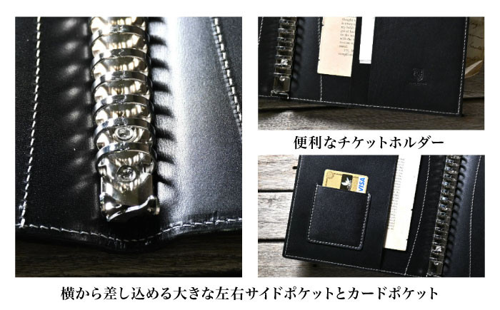 本革A5サイズ20穴 リングファイル18.5mmリングアンティークレザー 革 本革 レザー ケース