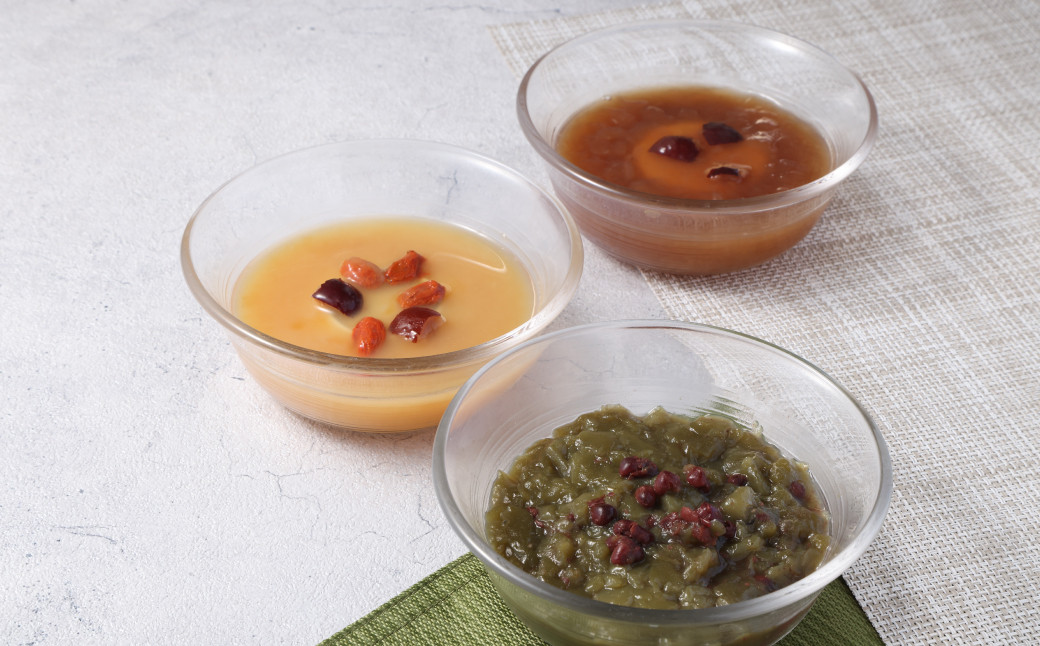 【全3回定期便】レトルト 葛湯 (くずゆ) 3種セット 各120g×3袋×3種