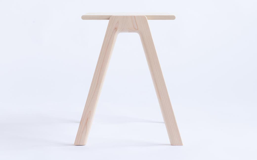 MINAZUKI STOOL (スタッキングスツール) クリ (3脚) ／ 家具 インテリア スツール ナイトテーブル