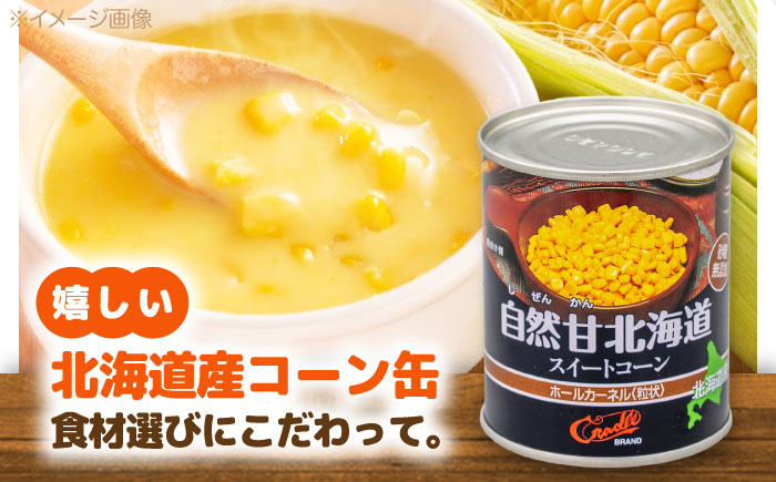 自然甘ホールコーン 12缶 コーン コーン缶 とうもろこし トウモロコシ 北海道 常温 常温配送 